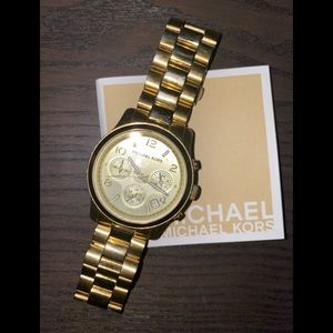 Michael Kors gold watch
